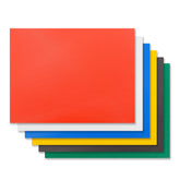 Clivia Commercial Grade Cutting Board for Kitchens,20 x 15 x 1/2 Inch, Multi-Color 6 of Pack Set,NSF Certified,for Vegetable Meat or Cheese